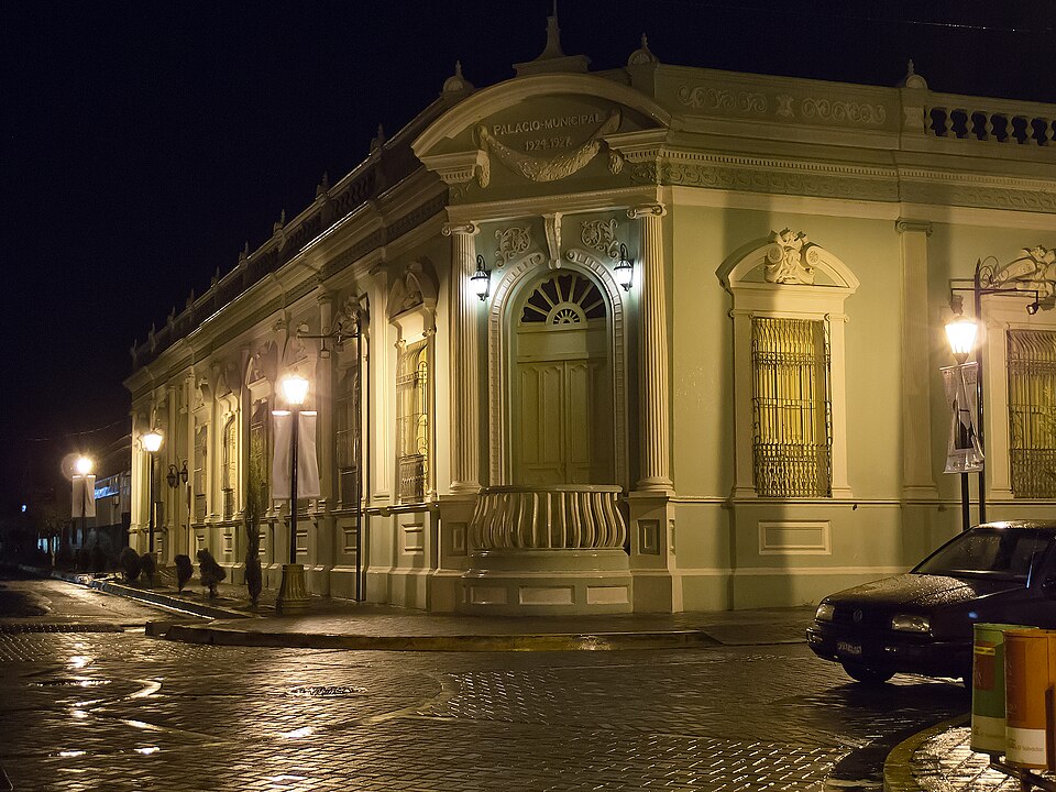 Palacio bellas artes noche